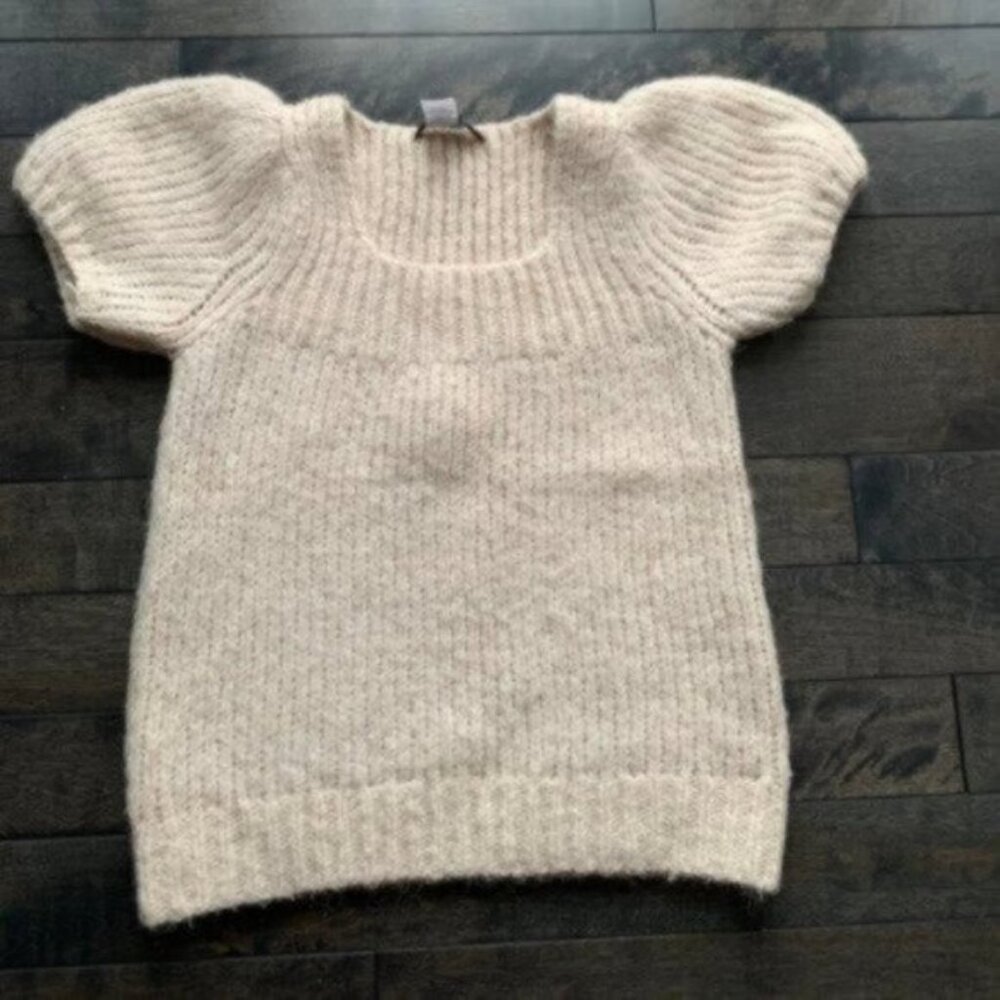 BCBG Puff Sleeve Sweater